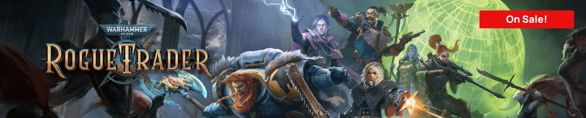Warhammer Rogue Trader - Product page Banner Image