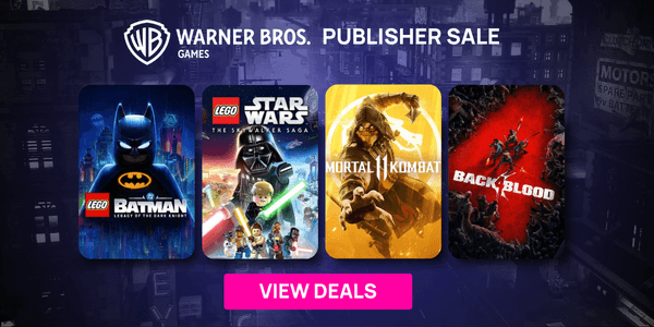 WB Games Publisher Sale Banner Image
