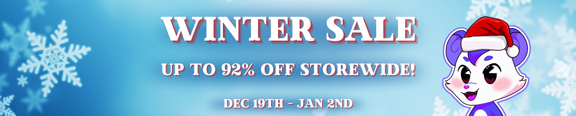 Winter Sale Banner Image