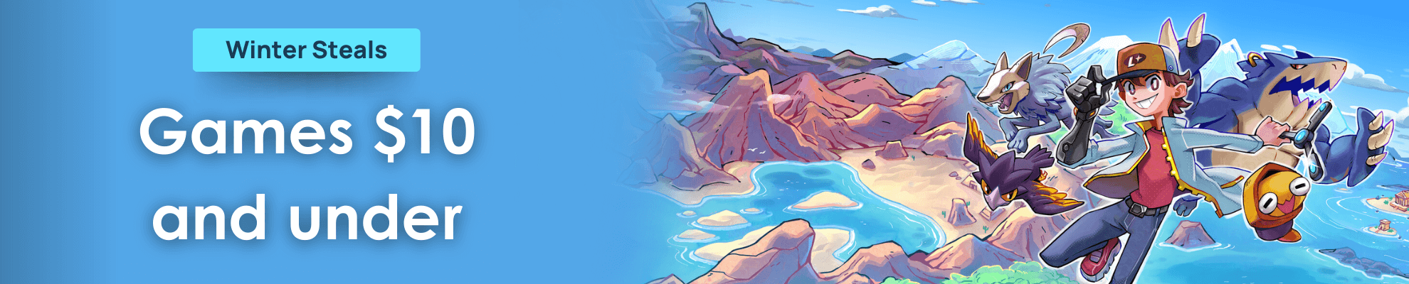 Winter Steals Coromon - Search page Banner Image