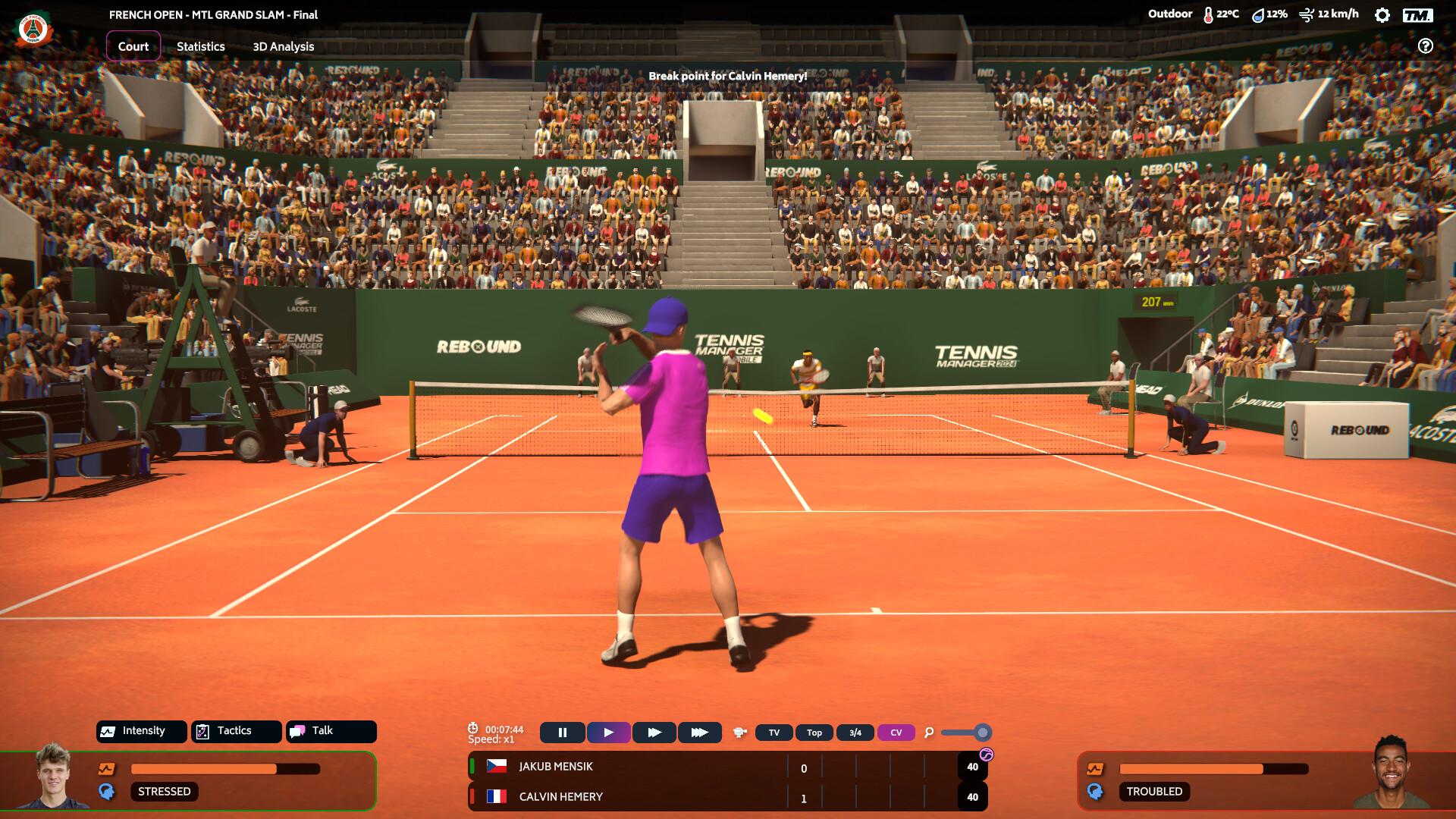 Tennis Manager 2024 screenshot 1