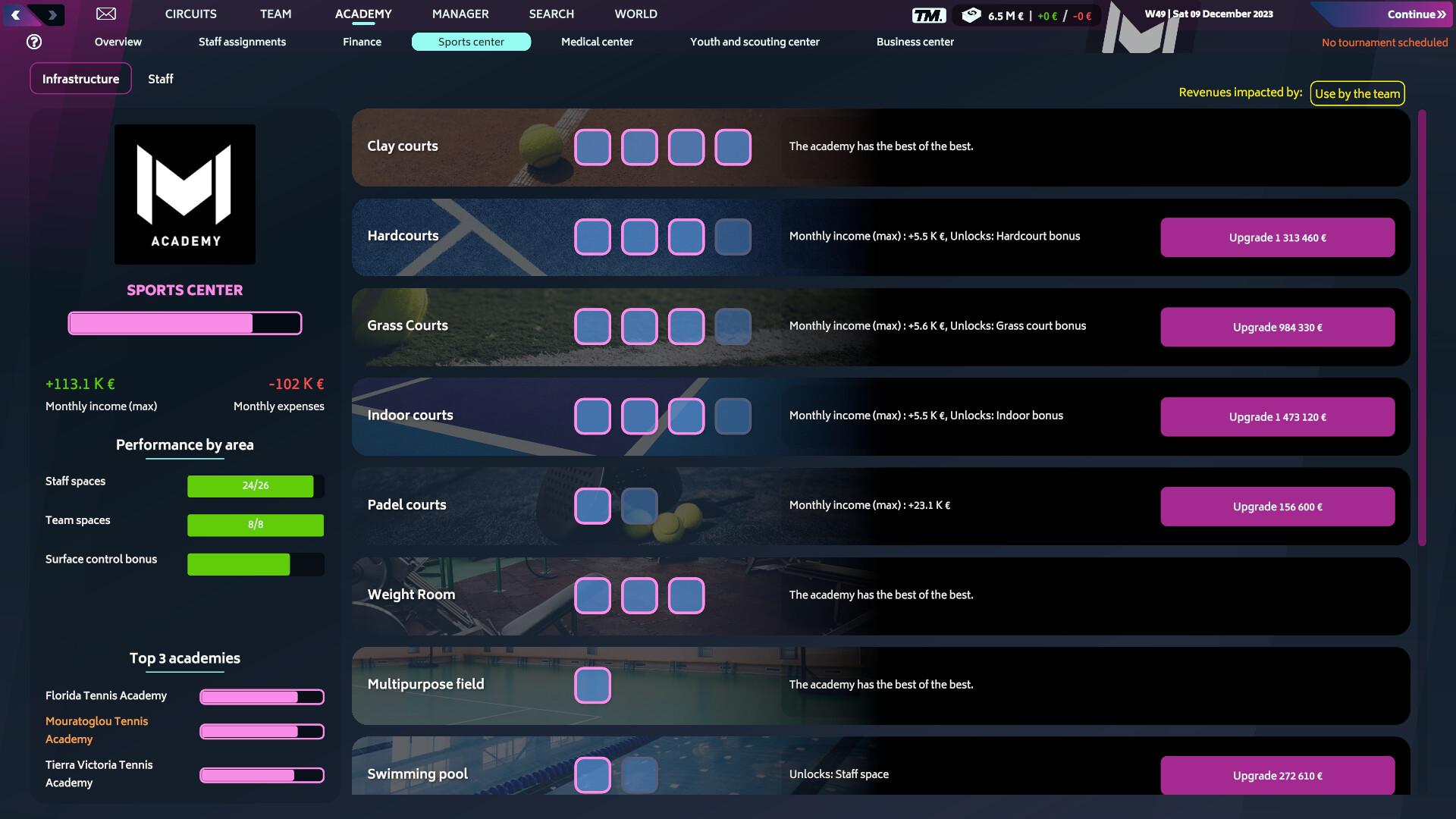 Tennis Manager 2024 screenshot 8