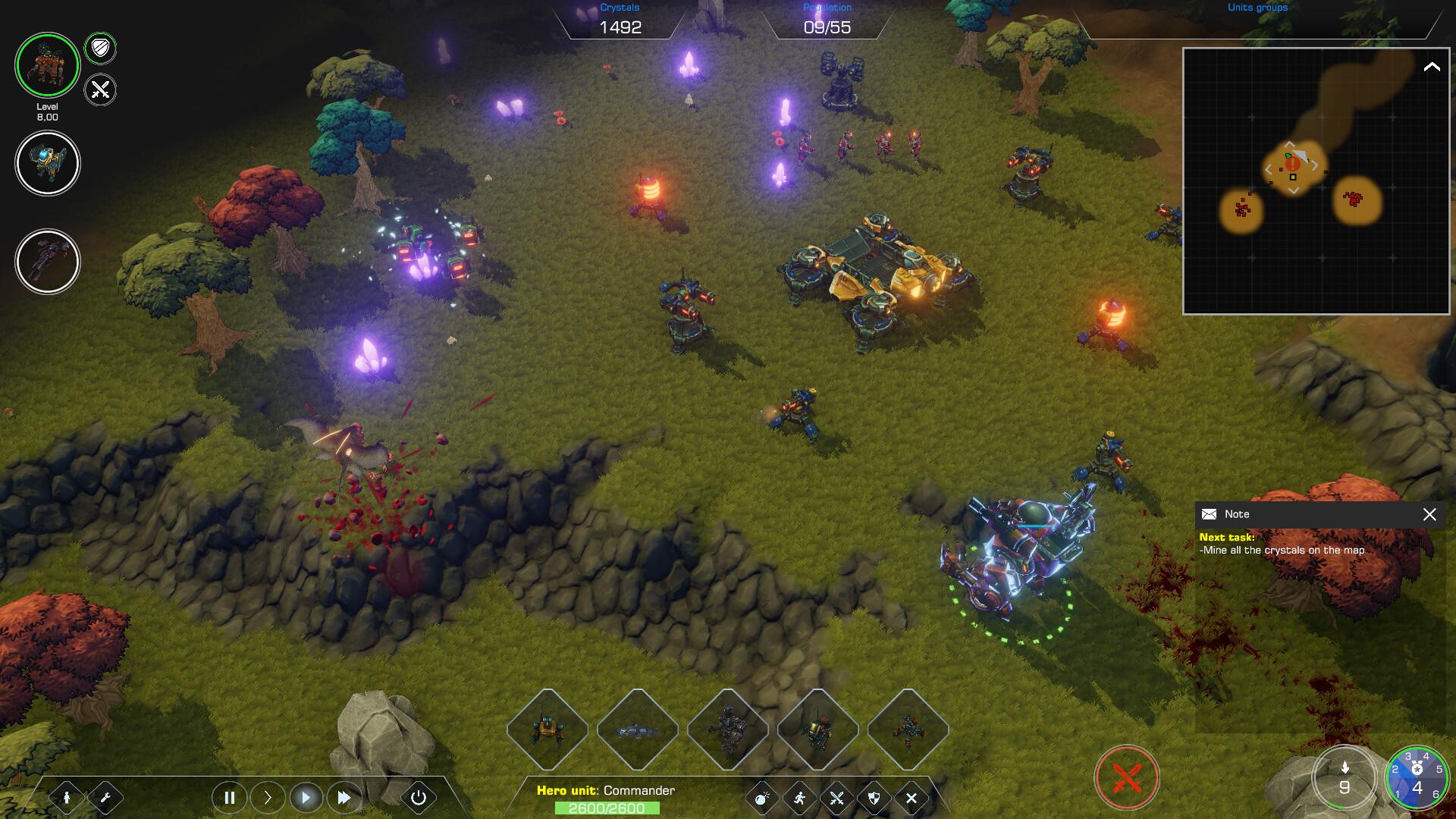 Grimstar: Crystals are the New Oil! screenshot 0