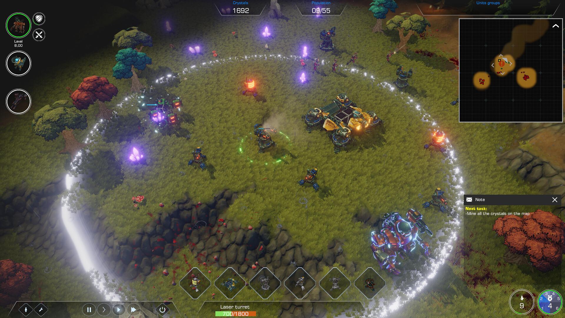Grimstar: Crystals are the New Oil! screenshot 2