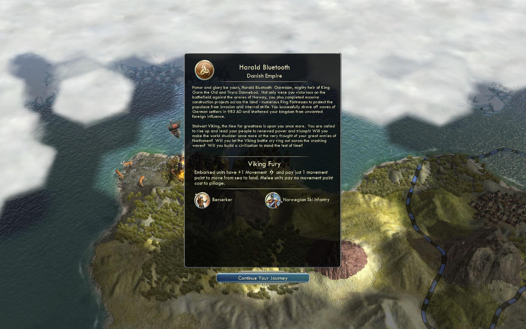 Civilization V - Civ and Scenario Pack: Denmark (The Vikings) screenshot 3
