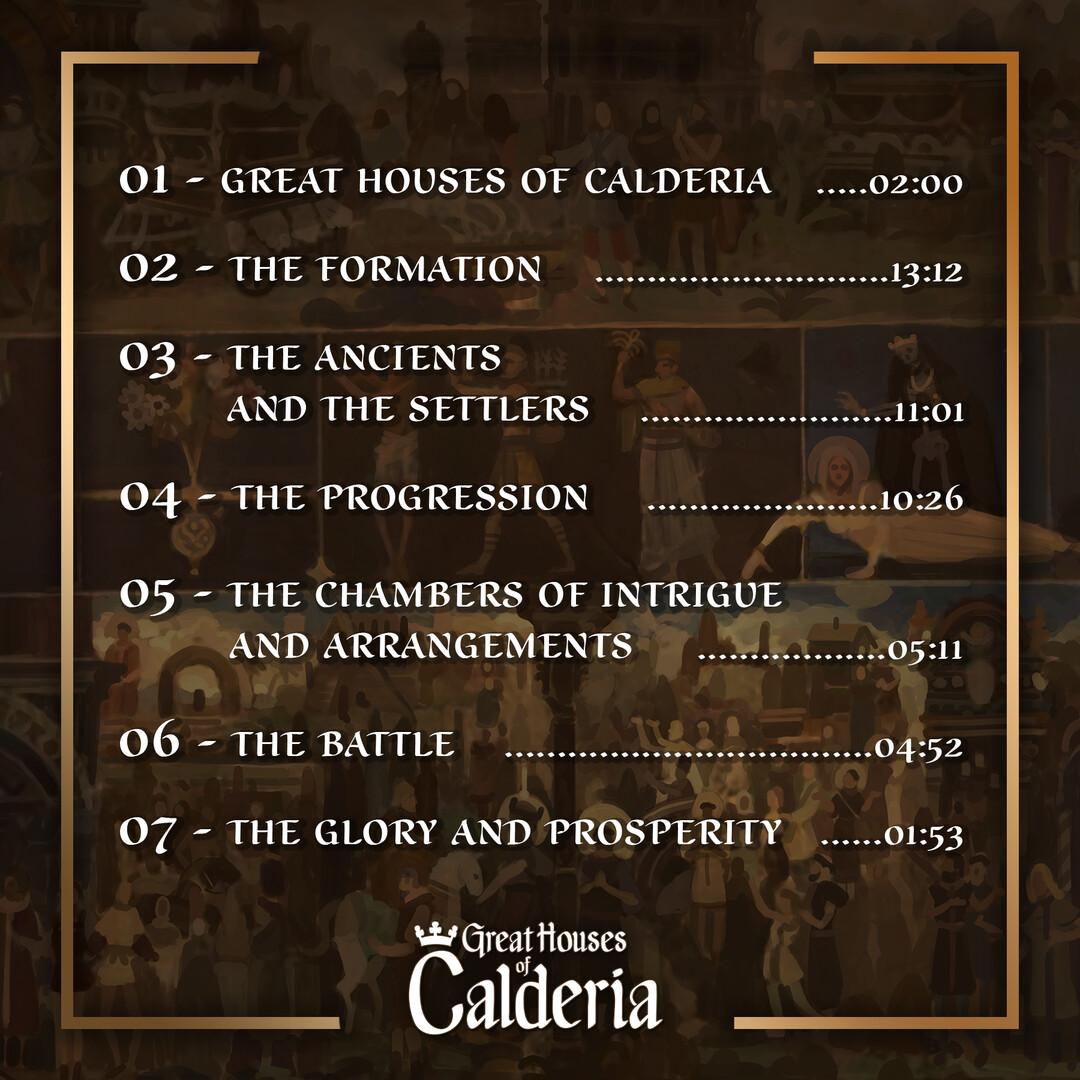 Great Houses of Calderia - Official Soundtrack screenshot 1