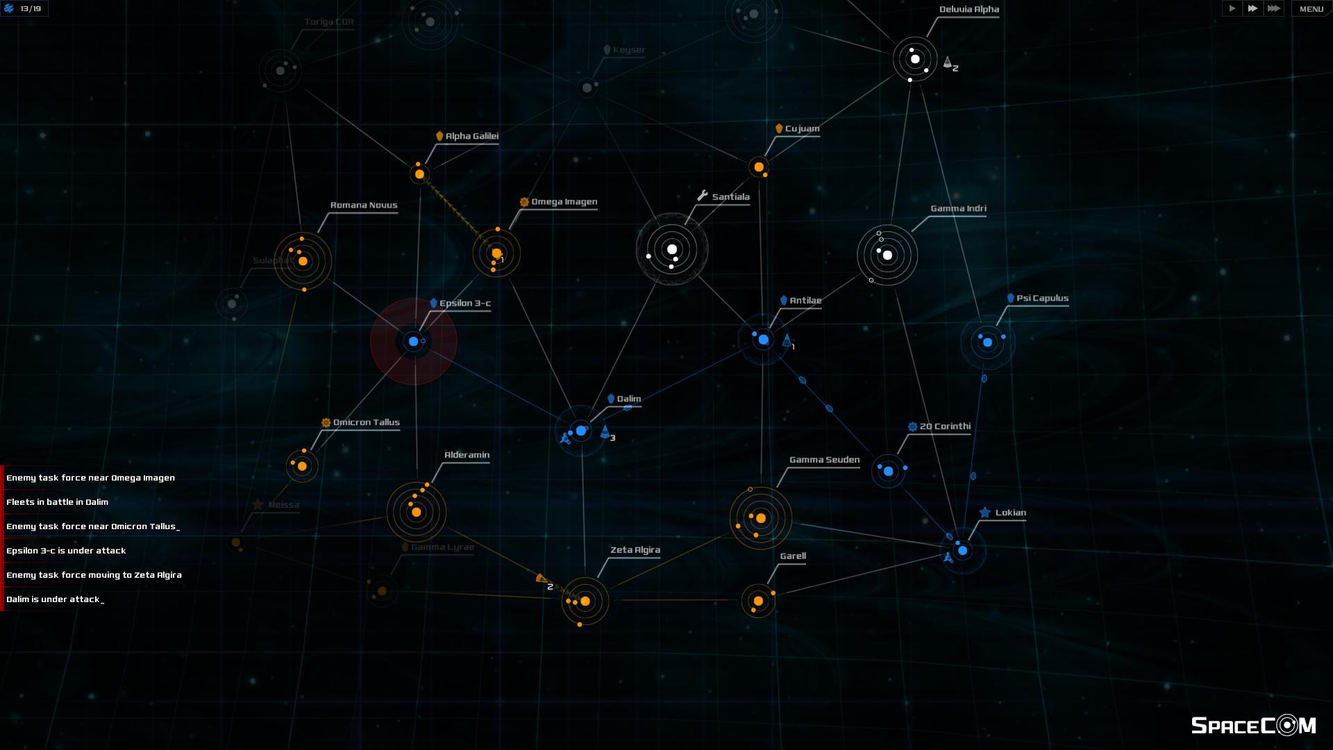 Spacecom screenshot 1