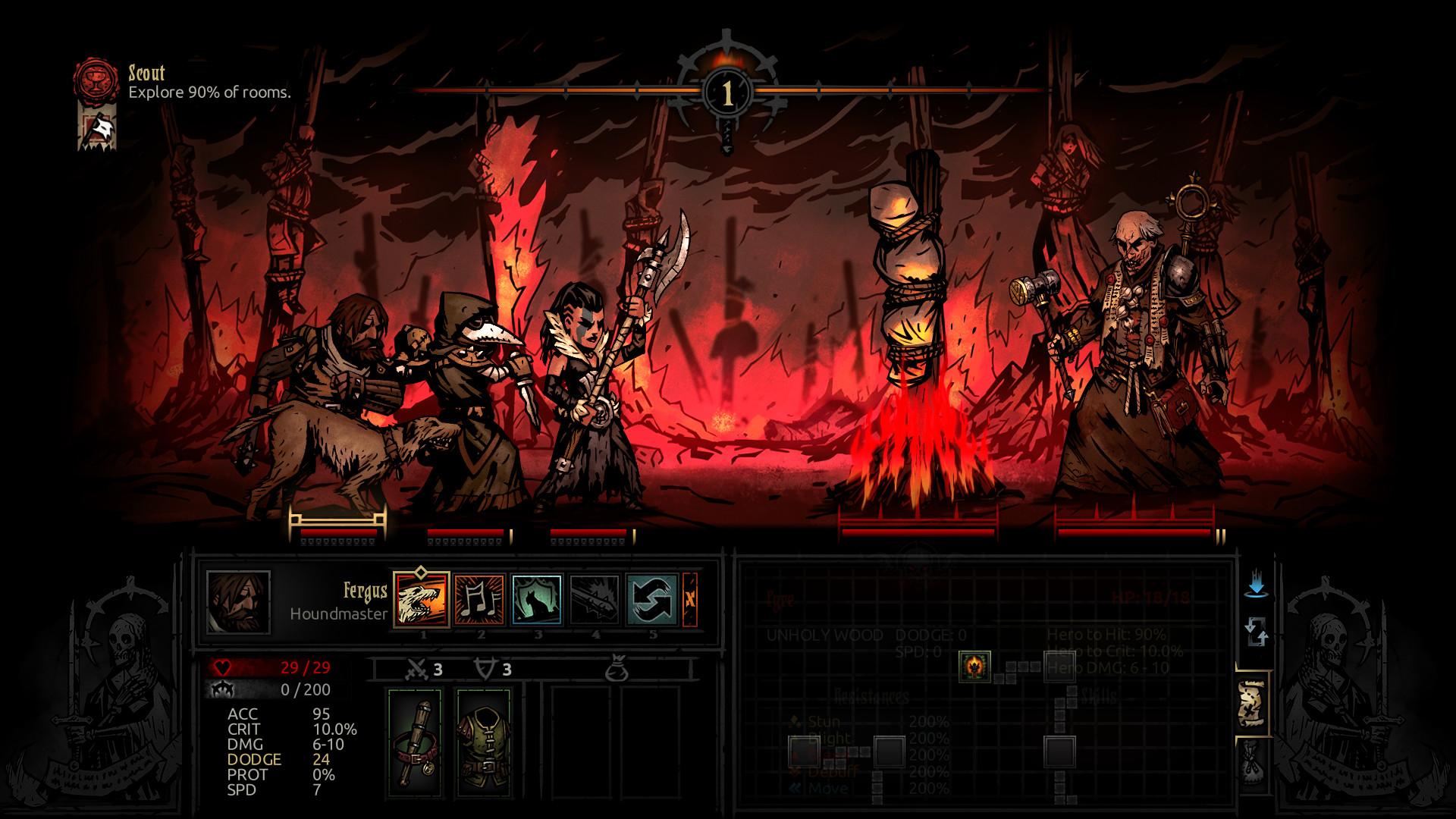 Darkest Dungeon®: The Crimson Court screenshot 5