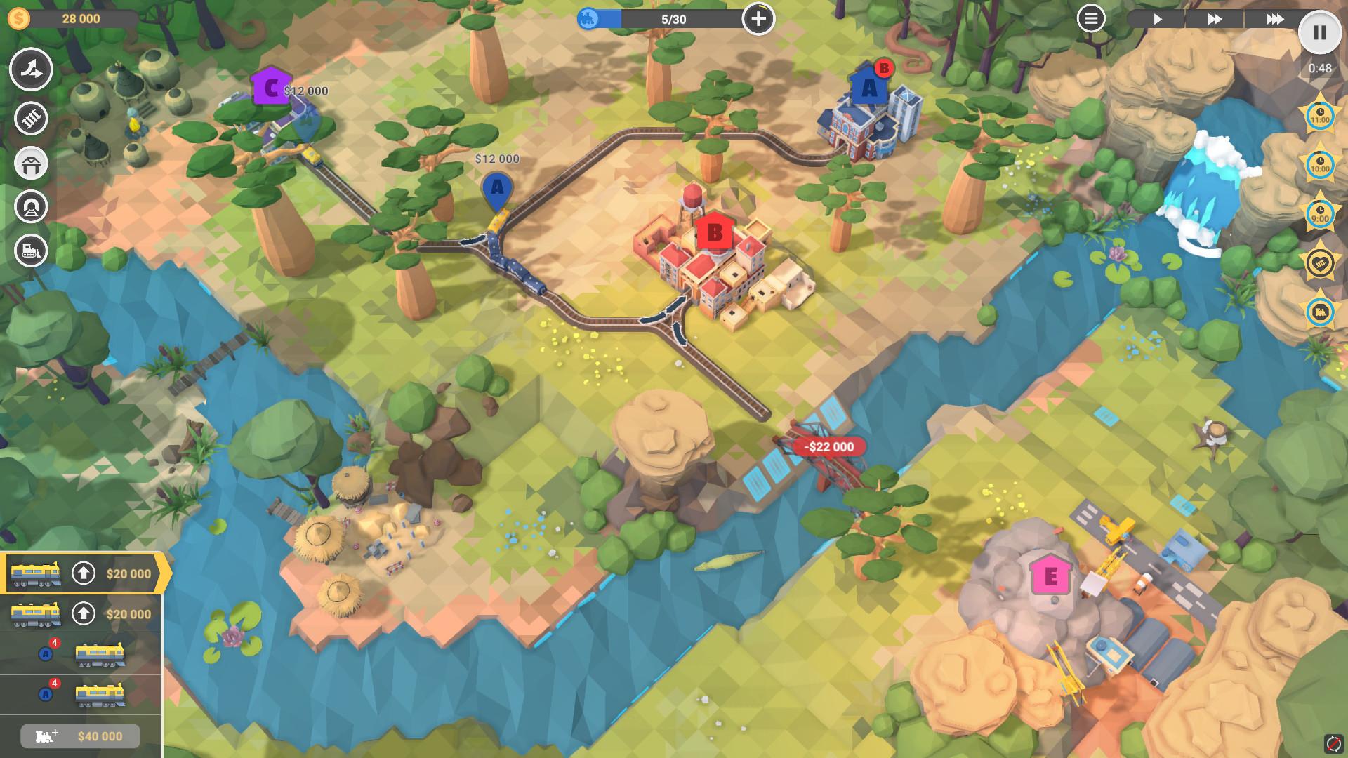 Train Valley 2 - Passenger Flow screenshot 1