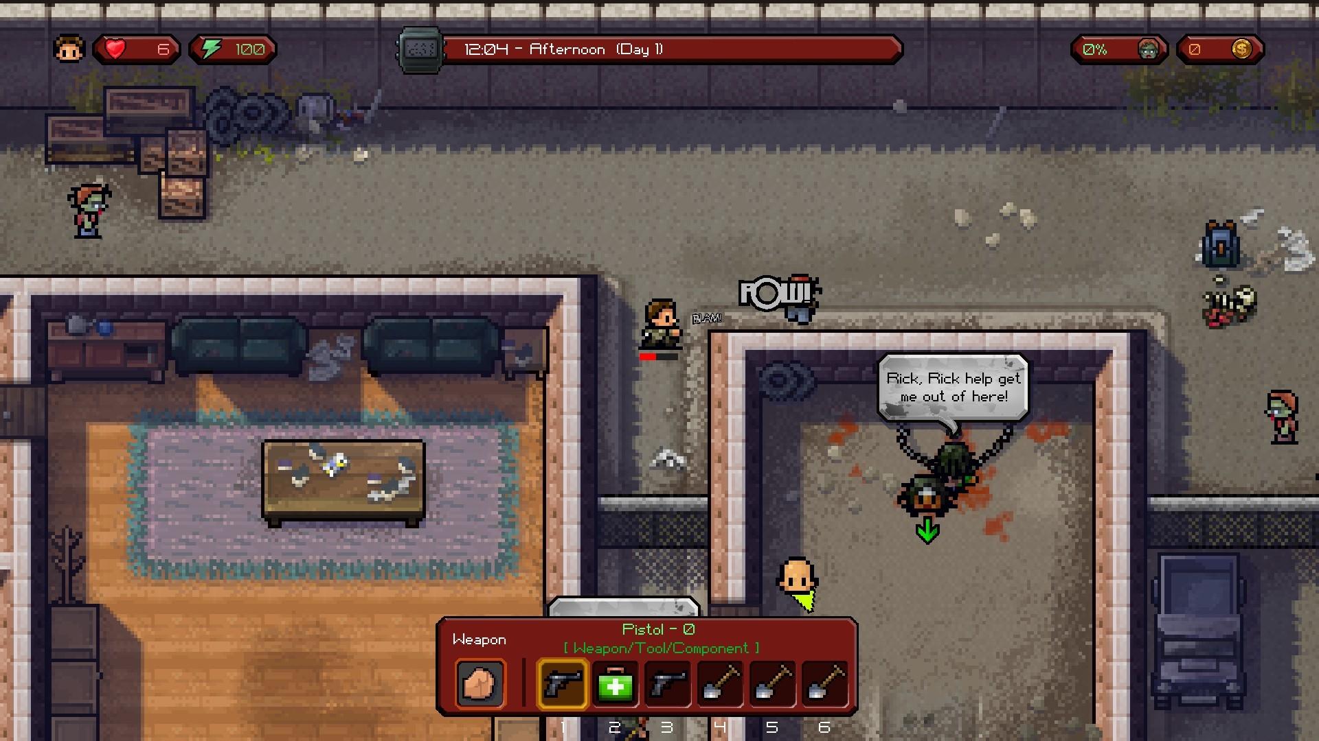 The Escapists: The Walking Dead Deluxe Edition screenshot 1