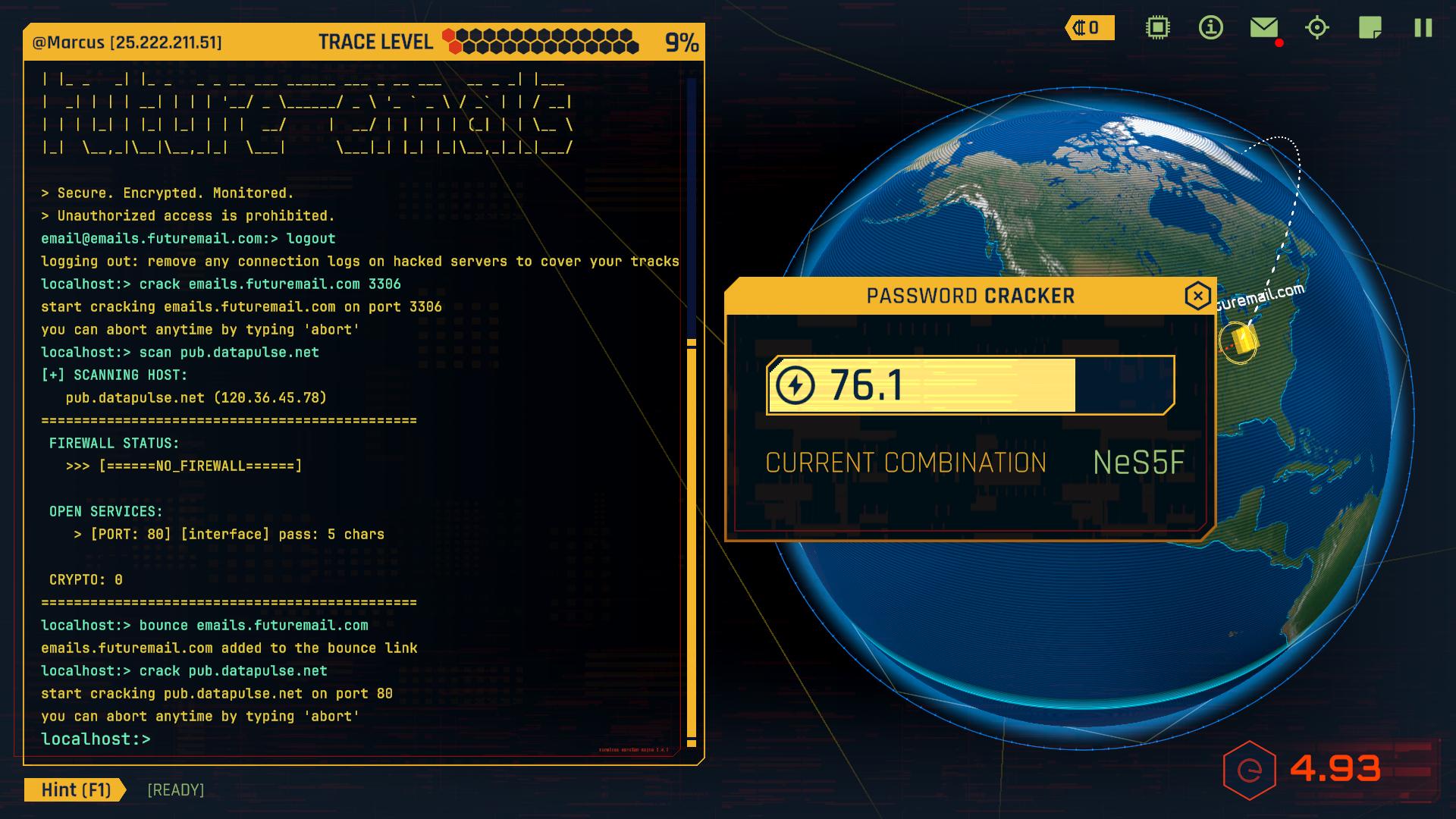 Void Future: Hacking Protocol screenshot 0