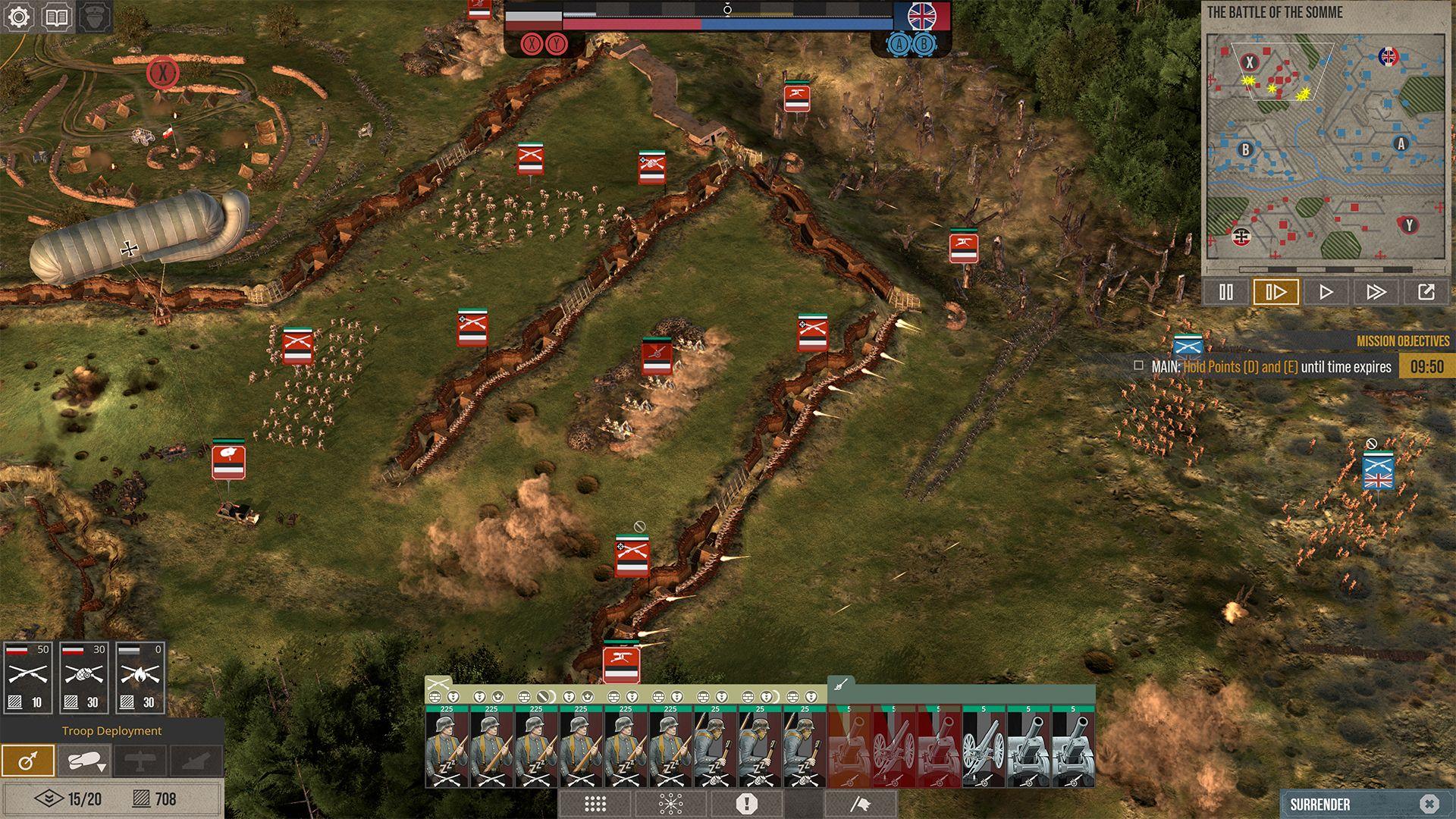 The Great War: Western Front Victory Edition screenshot 9