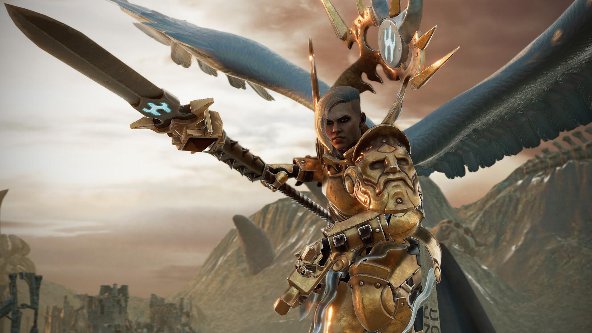 Warhammer Age of Sigmar: Realms of Ruin - The Yndrasta, Celestial Spear Pack screenshot 1
