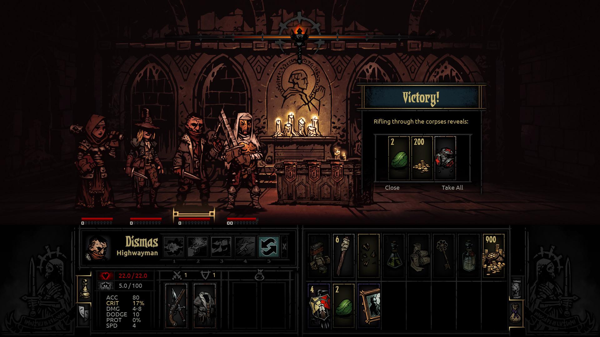 Darkest Dungeon screenshot 14