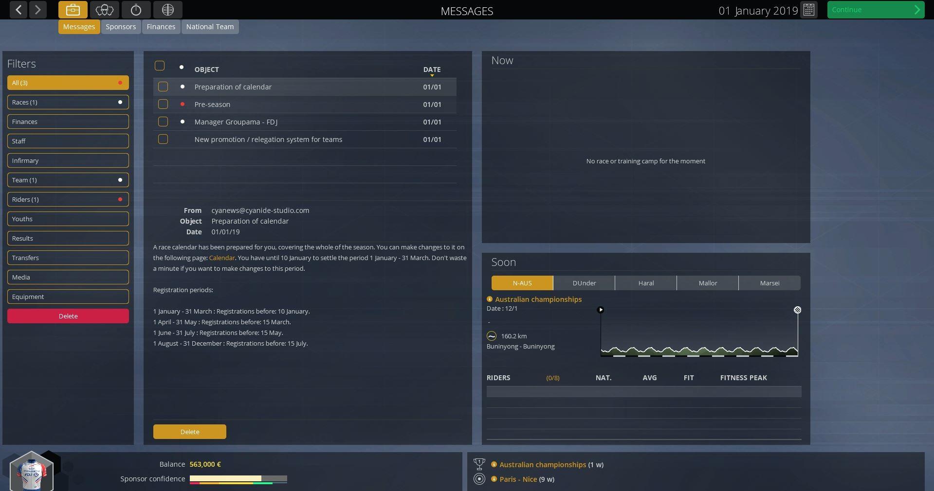 Pro Cycling Manager 2019 screenshot 3