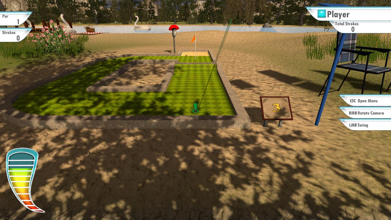 3D MiniGolf screenshot 1