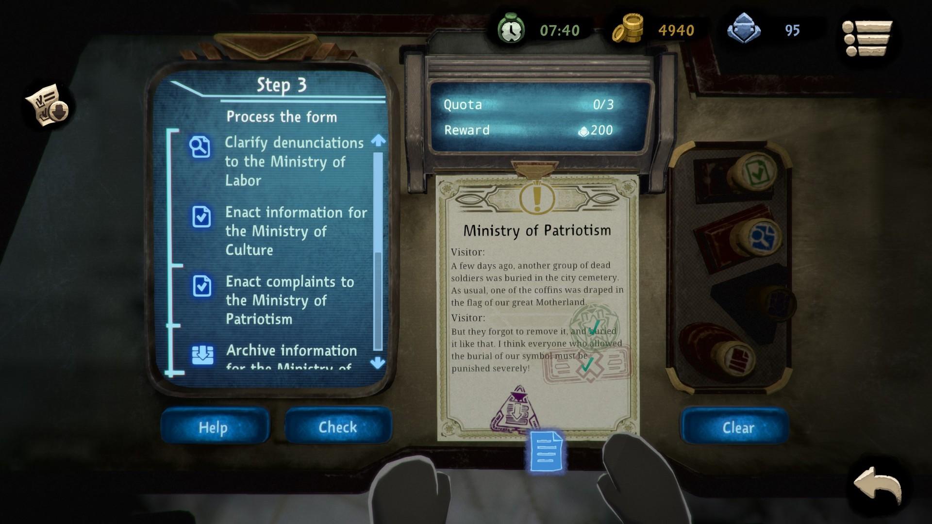Beholder 2 screenshot 2