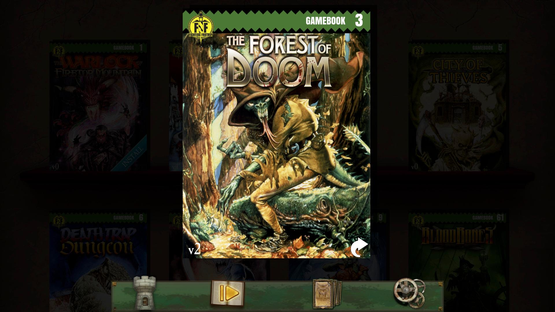 The Forest of Doom (Fighting Fantasy Classics) screenshot 0