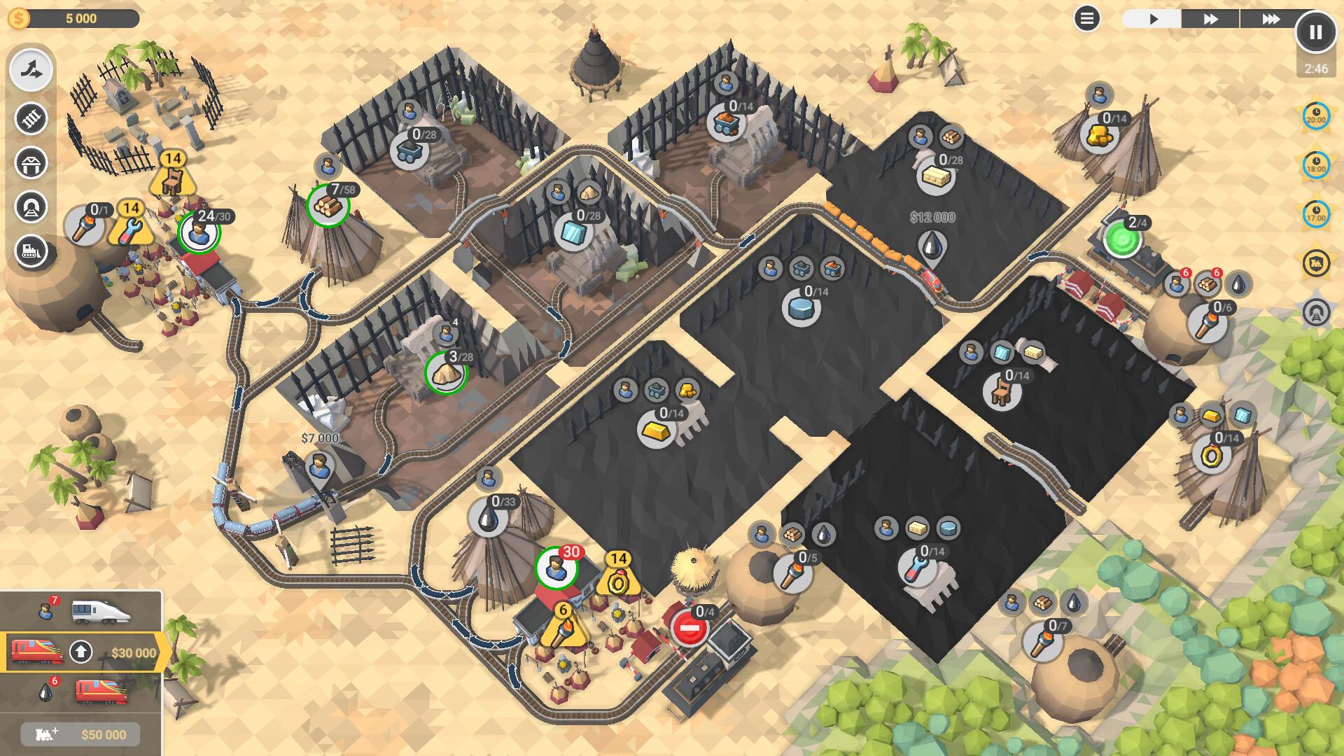 Train Valley 2: Workshop Gems - Amber screenshot 1