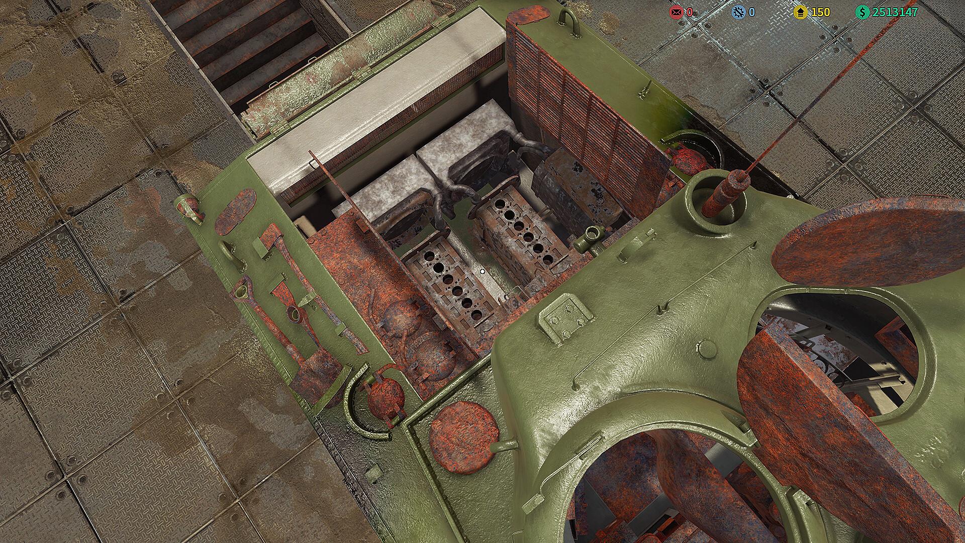 Tank Mechanic Simulator - Shermans DLC screenshot 2