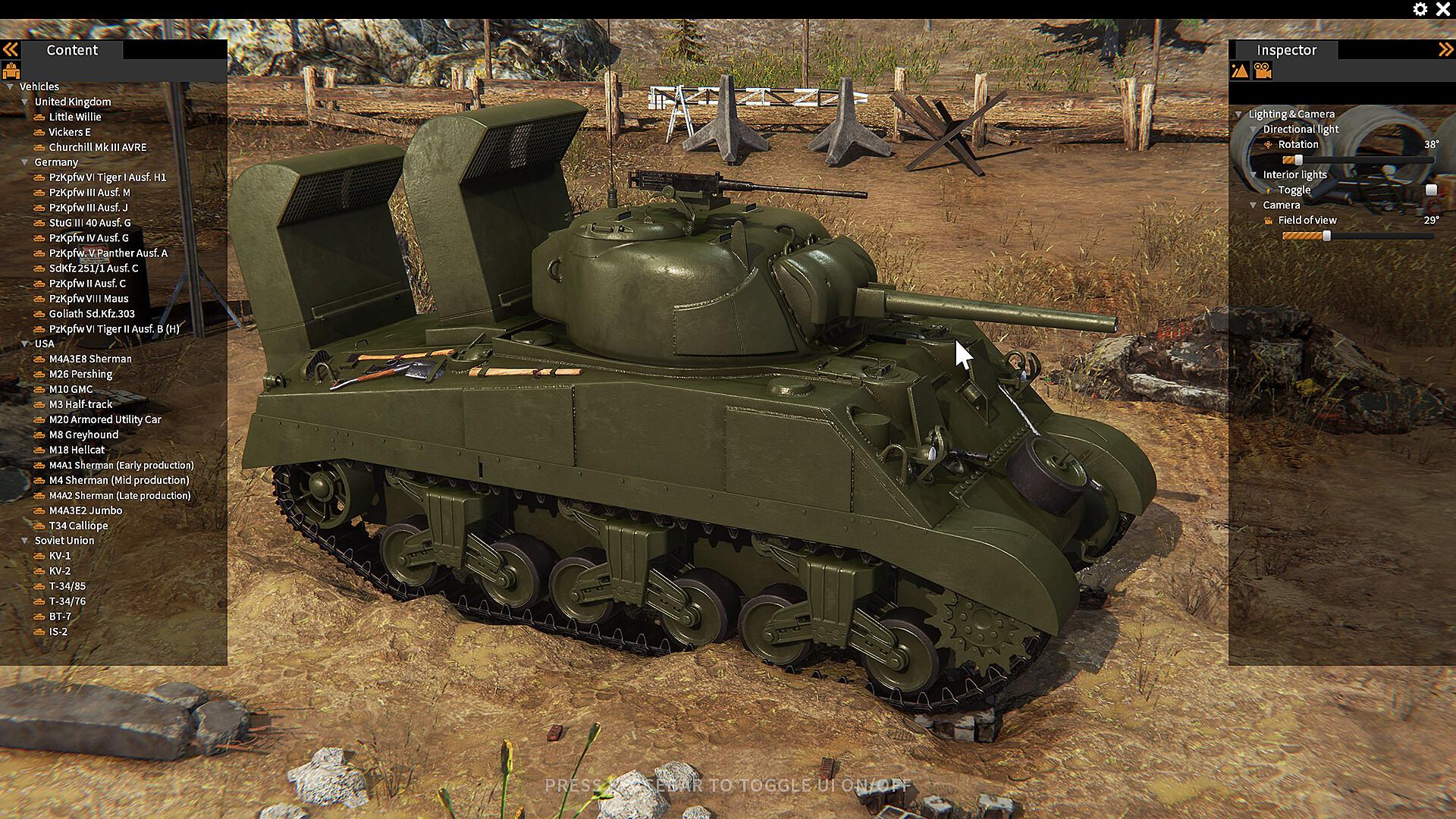 Tank Mechanic Simulator - Shermans DLC screenshot 8