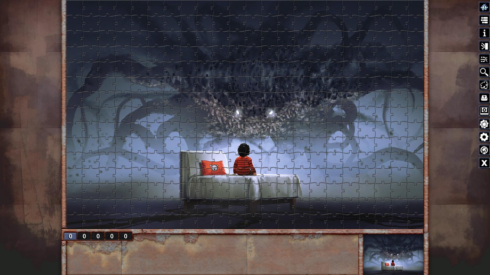 Pixel Puzzles Illustrations & Anime - Jigsaw Pack: Horror screenshot 3