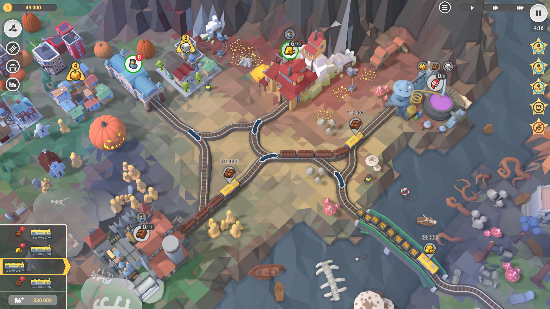 Train Valley 2: Workshop Gems - Sapphire screenshot 2