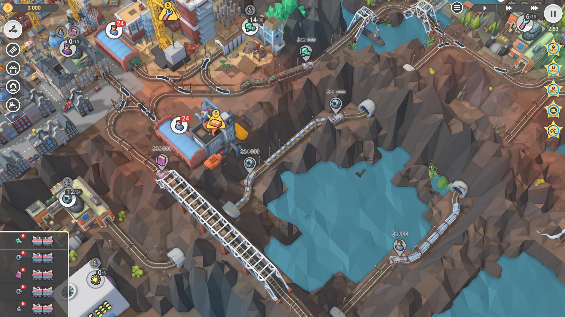 Train Valley 2: Workshop Gems - Sapphire screenshot 4