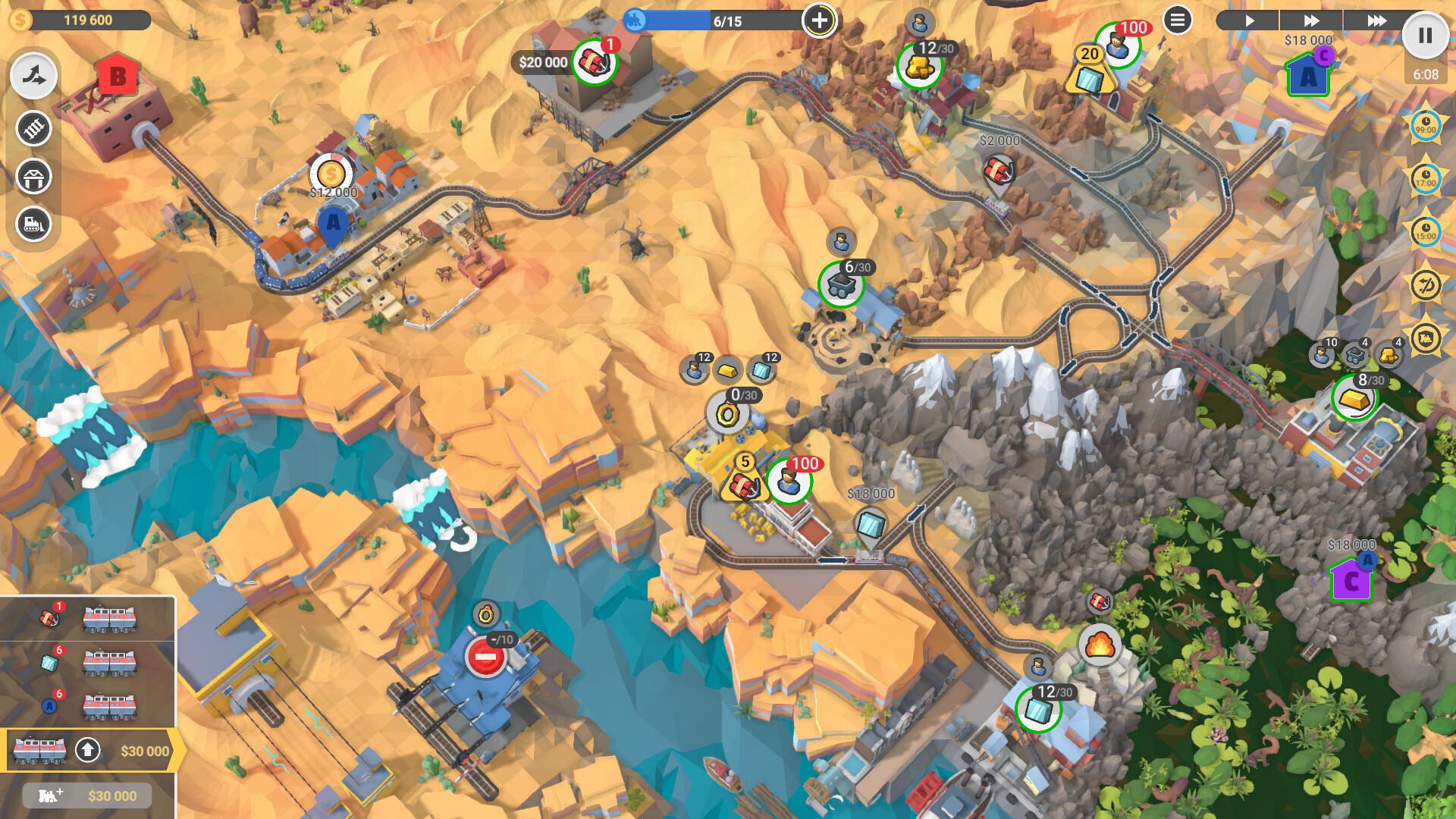 Train Valley 2: Workshop Gems - Sapphire screenshot 5