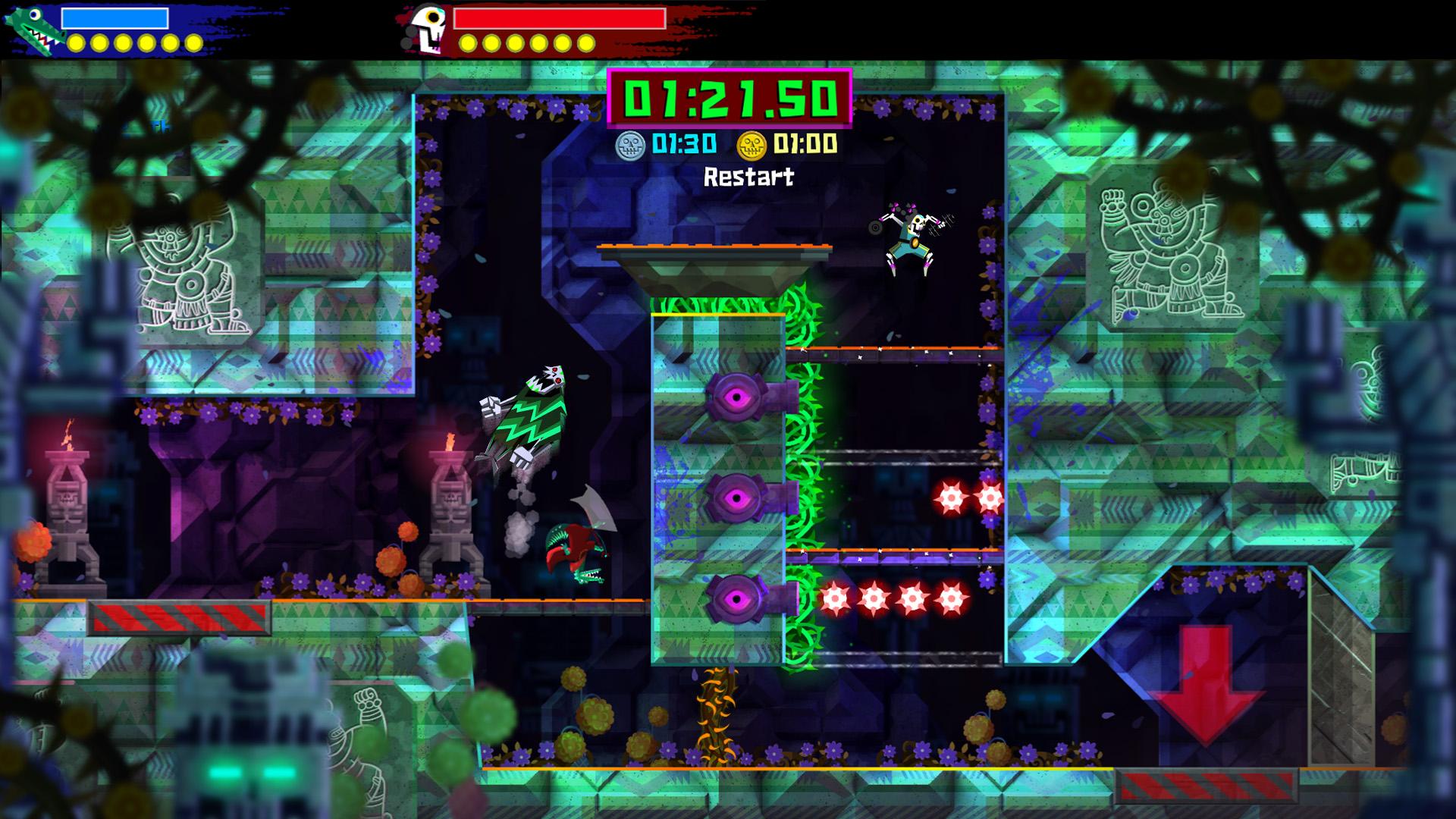 Guacamelee! 2 - The Proving Grounds (Challenge Level) screenshot 5