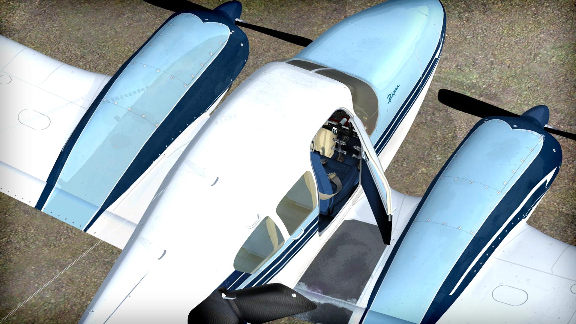 Microsoft Flight Simulator X: Steam Edition: Piper Aztec Add-On screenshot 1