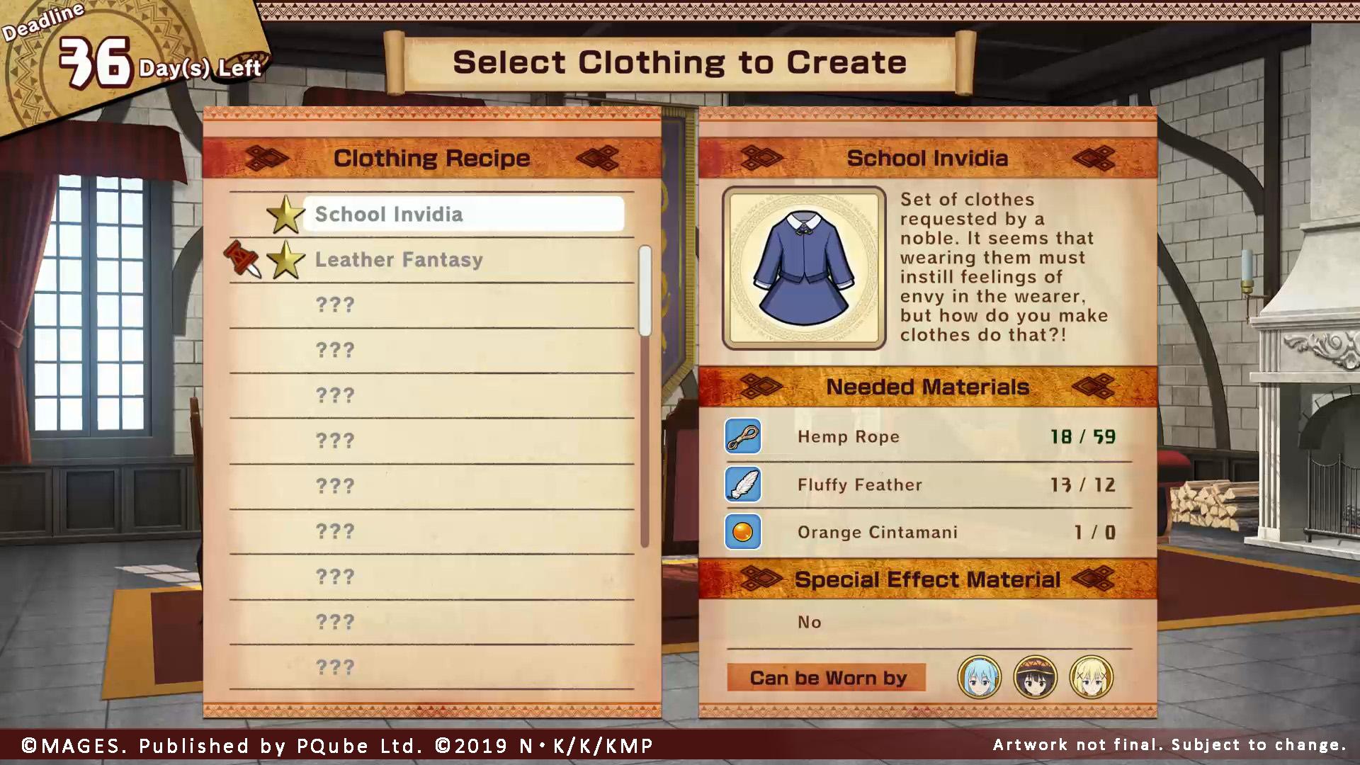 KONOSUBA - God's Blessing on this Wonderful World! Love For These Clothes Of Desire! screenshot 4