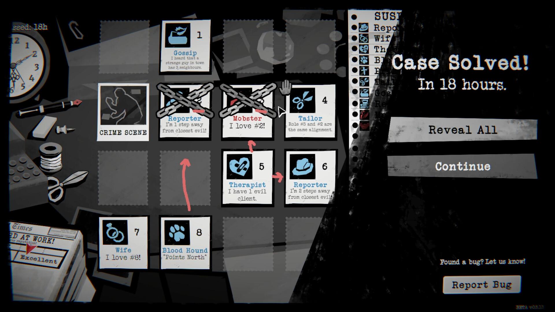 Dupery: A Game of Solo Deduction screenshot 4