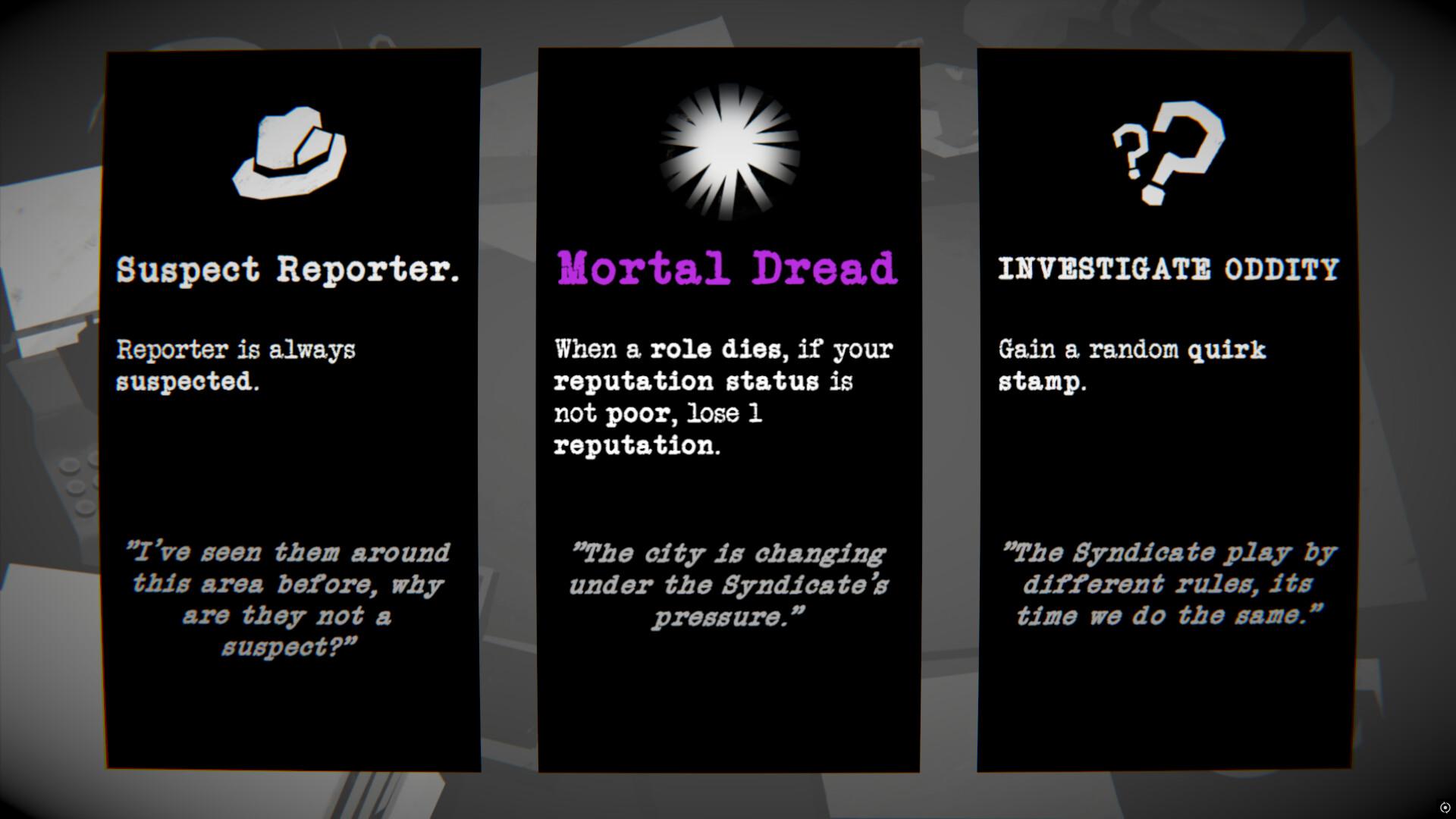 Dupery: A Game of Solo Deduction screenshot 5
