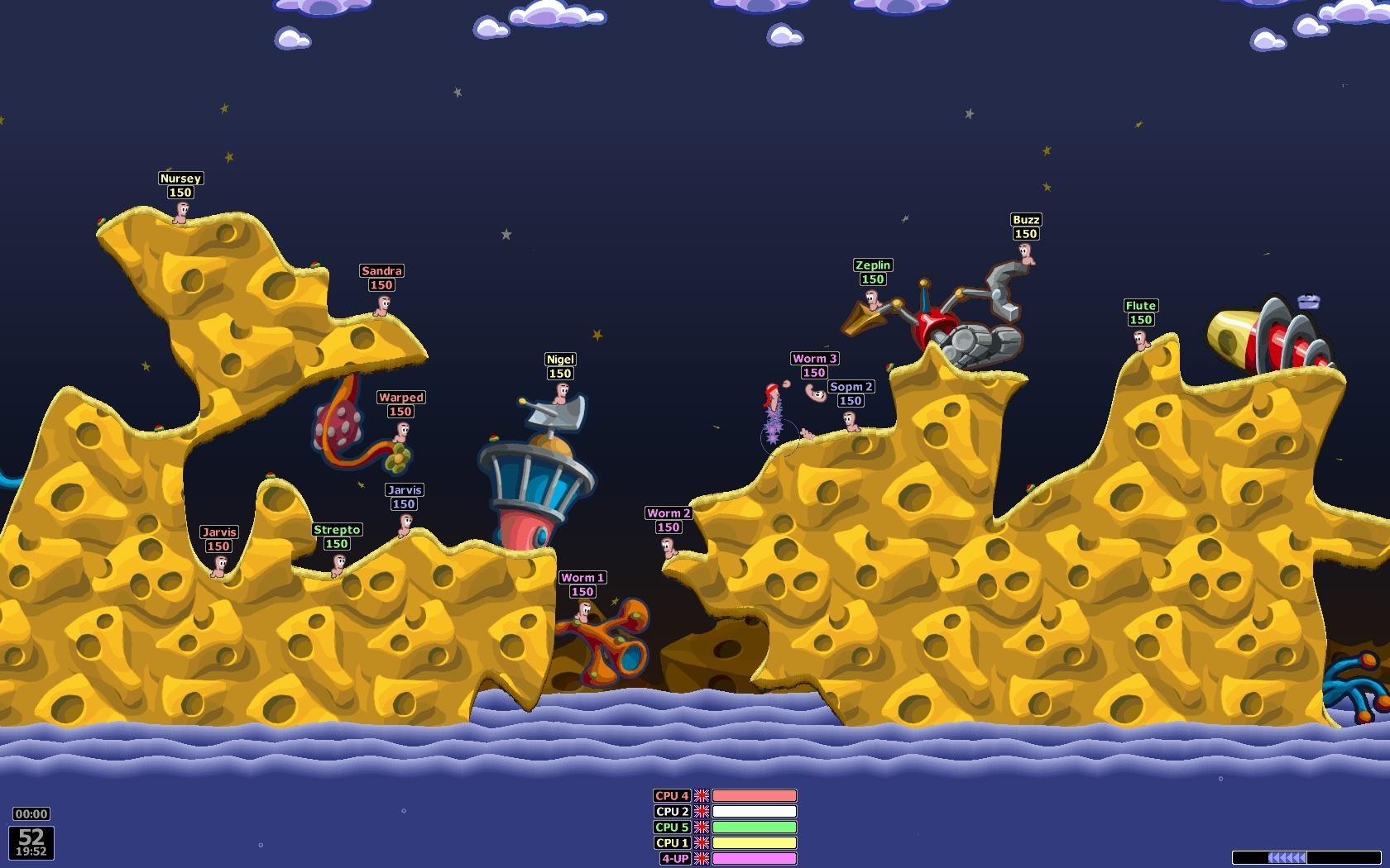 Worms Armageddon screenshot 2