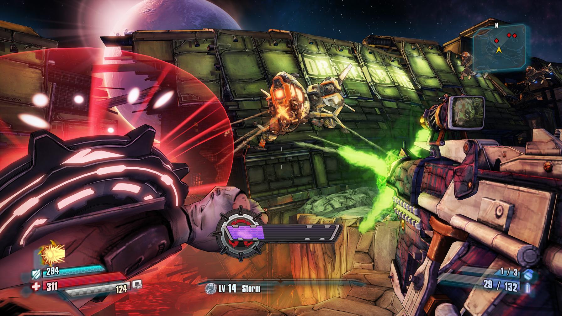 Borderlands: The Pre-sequel Shock Drop Slaughter Pit screenshot 2