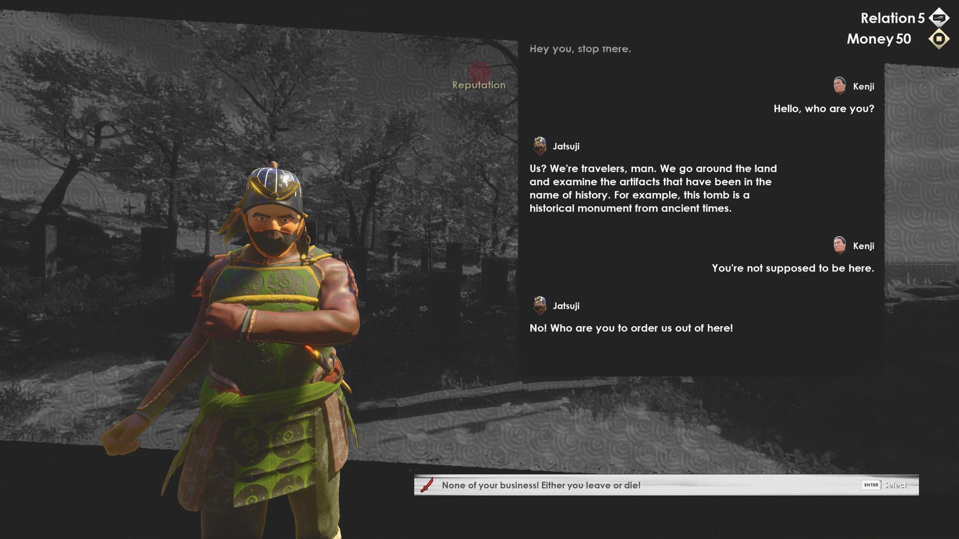 RONIN: Two Souls CHAPTER 1 screenshot 5