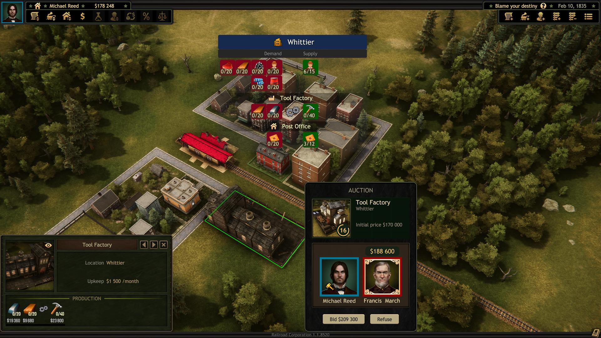 Railroad Corporation - Deluxe DLC screenshot 3