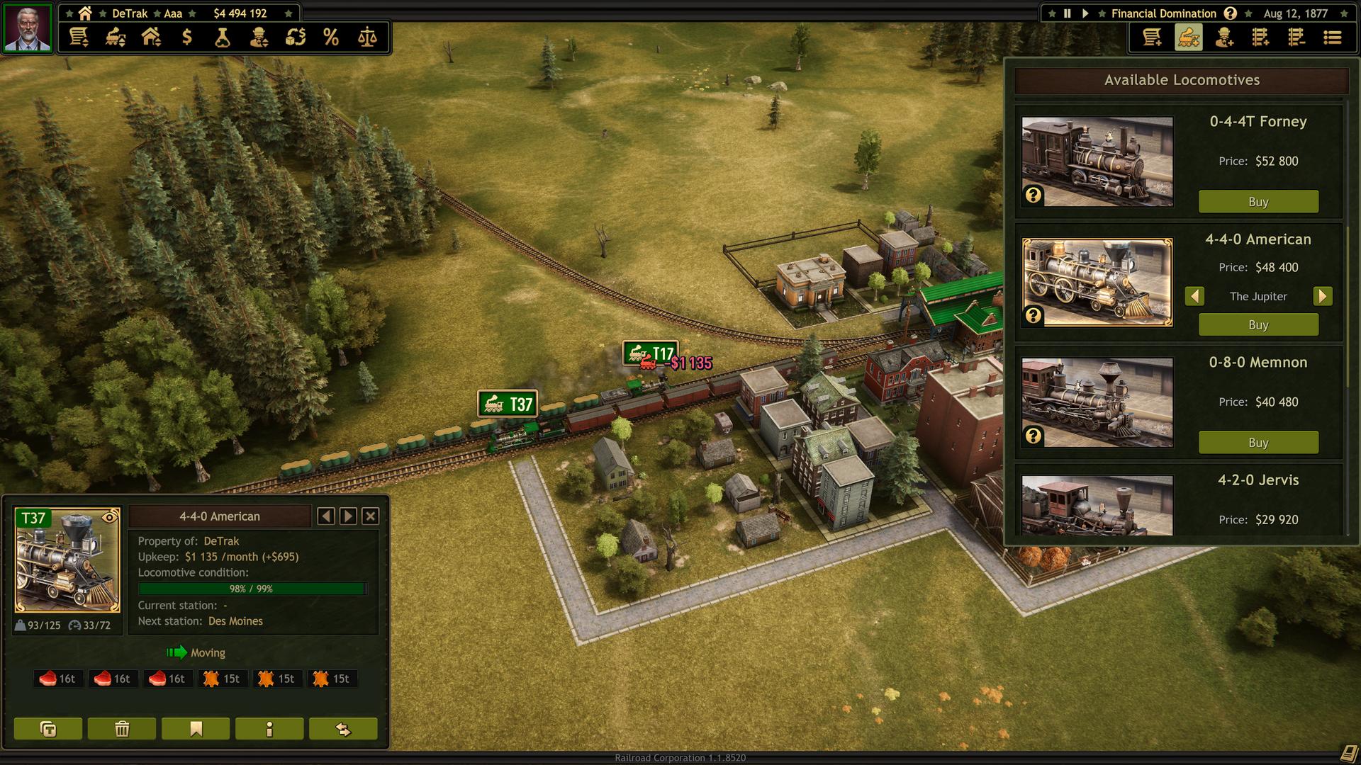 Railroad Corporation - Deluxe DLC screenshot 6