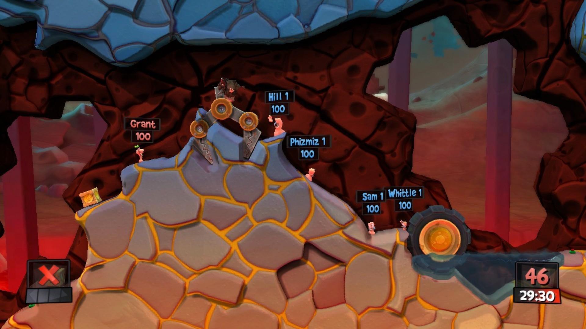 Worms Revolution - Mars Pack screenshot 11