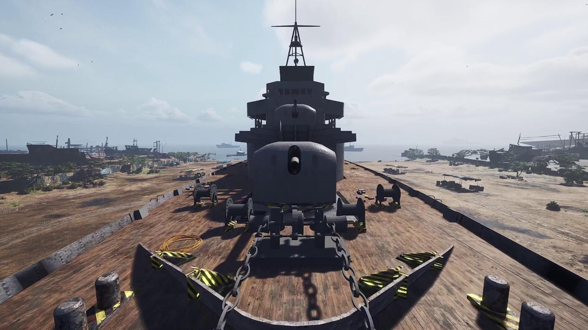 Ship Graveyard Simulator 2 - Warships DLC screenshot 6