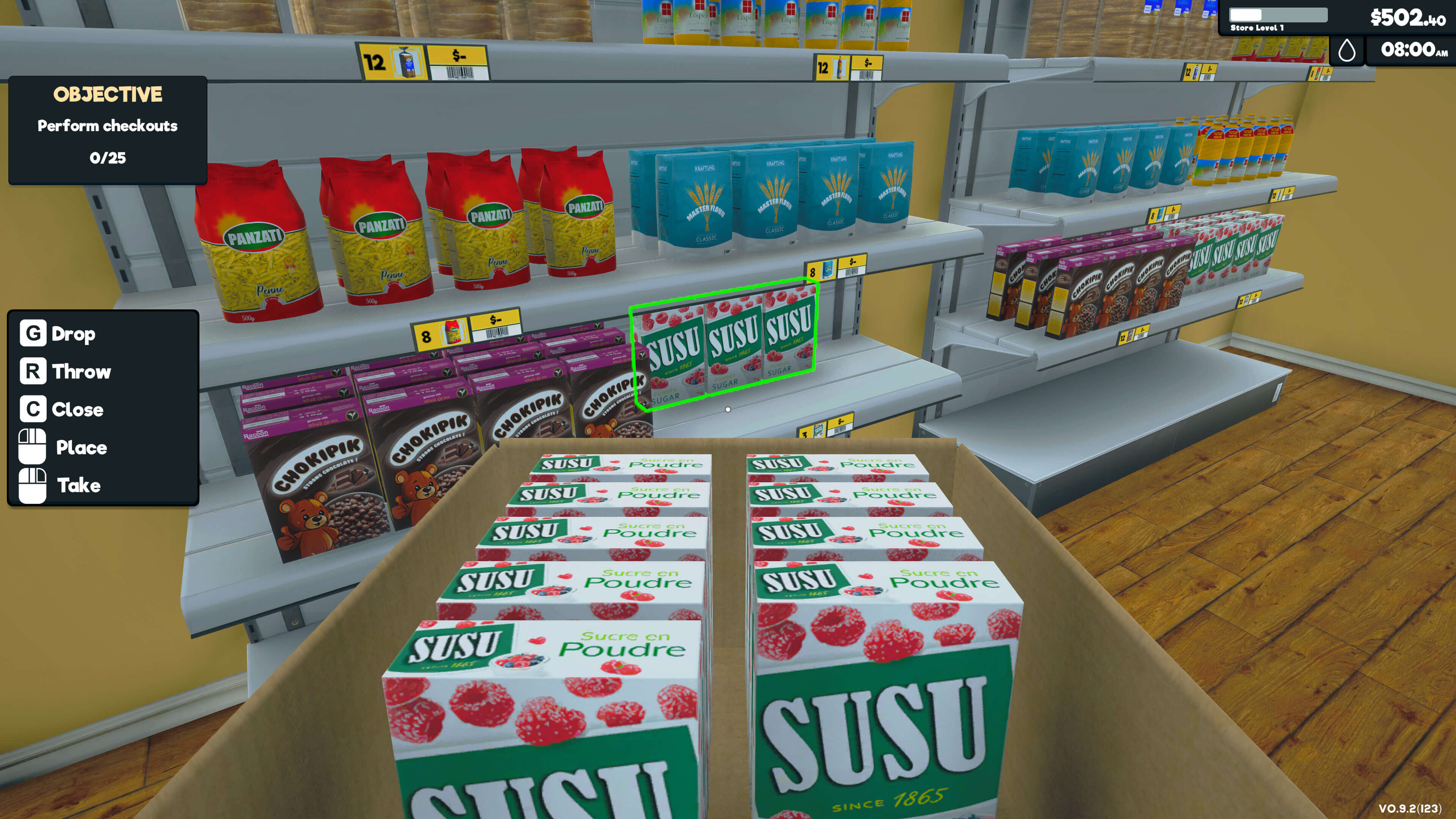 Supermarket Simulator screenshot 0