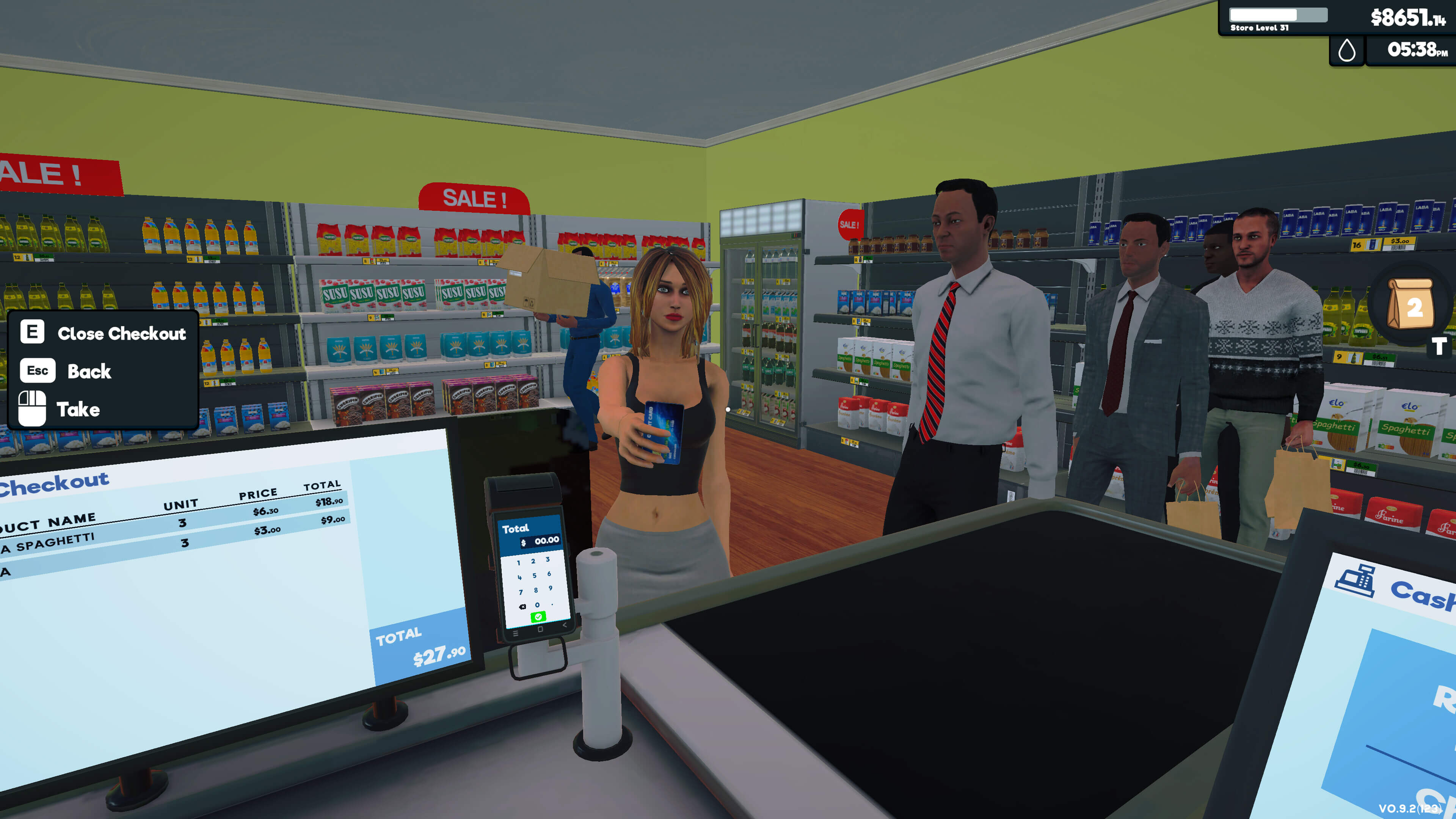 Supermarket Simulator screenshot 1