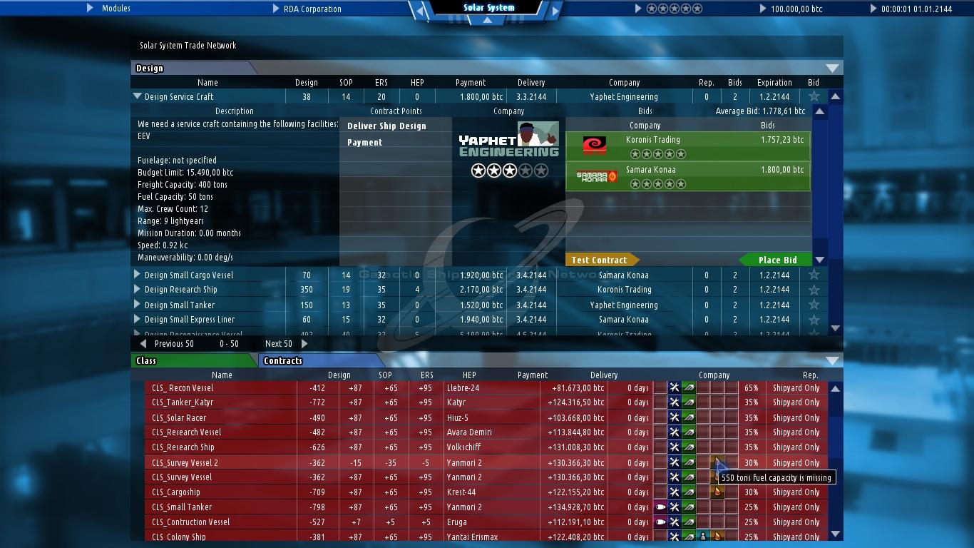 Starship Corporation screenshot 3