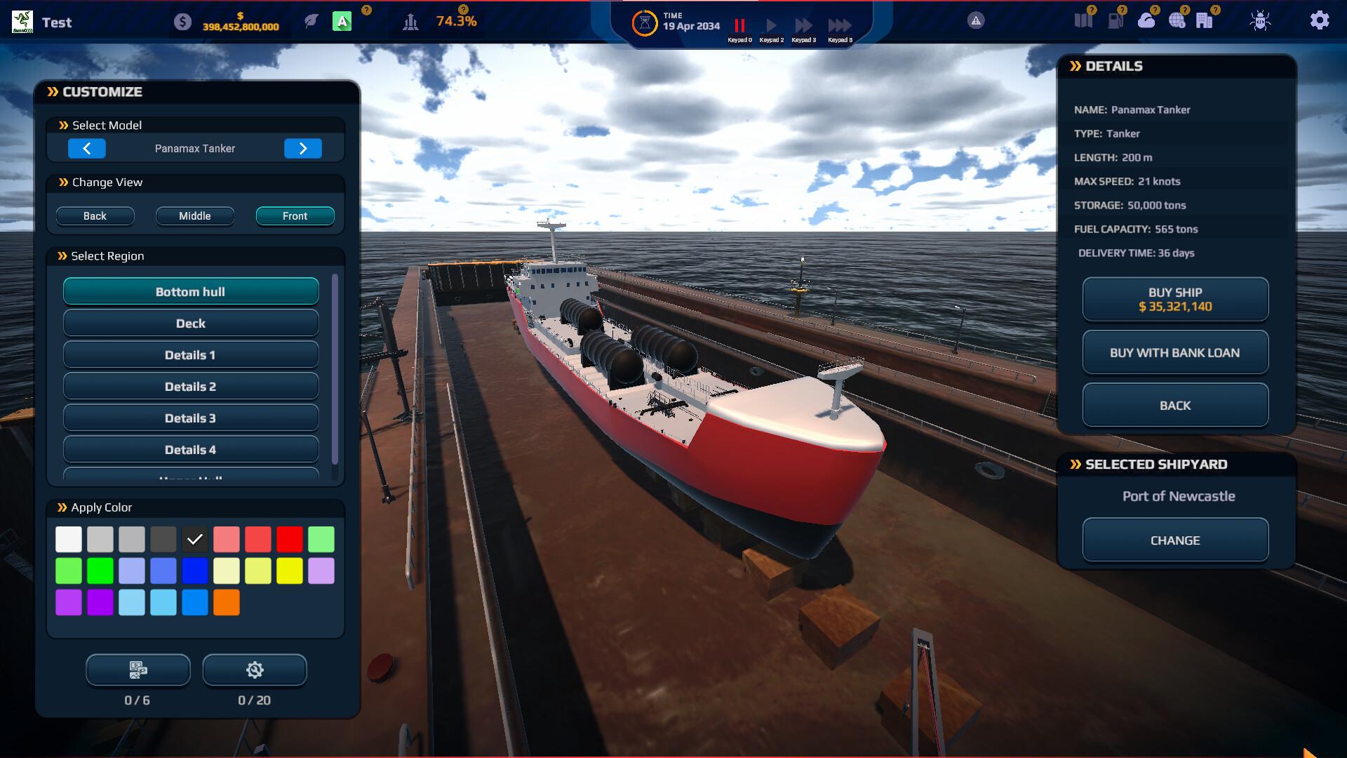 SeaOrama: World of Shipping screenshot 2