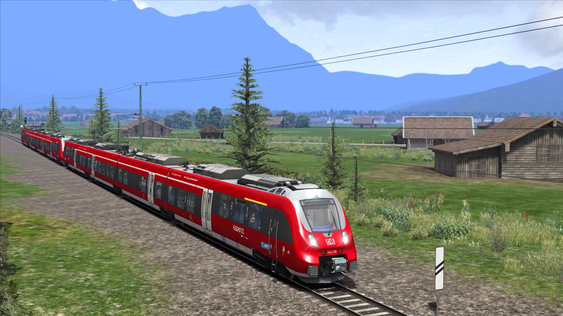 Train Simulator: DB BR 442 'Talent 2' EMU Add-On screenshot 1