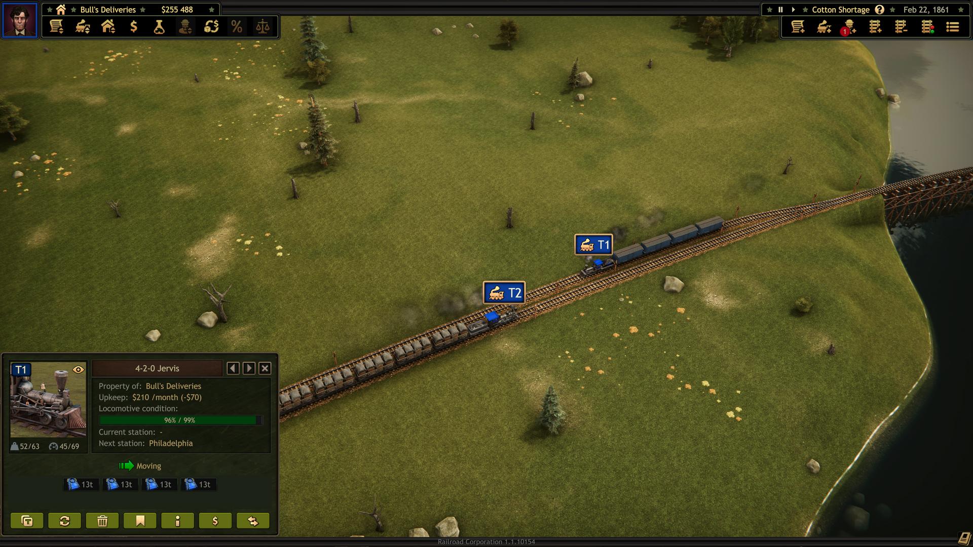 Railroad Corporation - Civil War screenshot 6