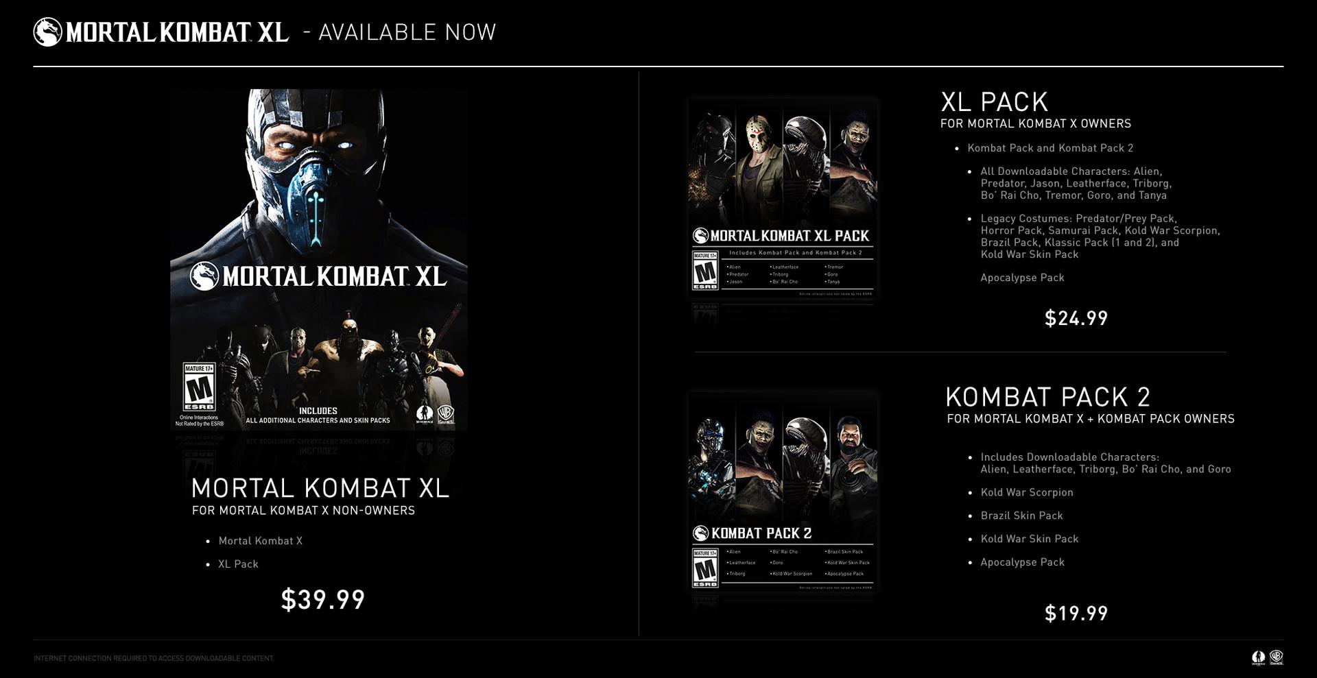 Mortal Kombat XL screenshot 0