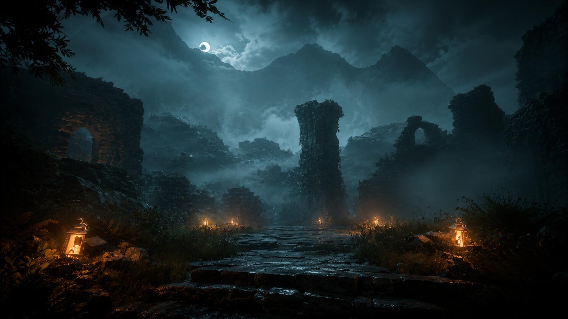 The Night of the Unextinguished Flame screenshot 1