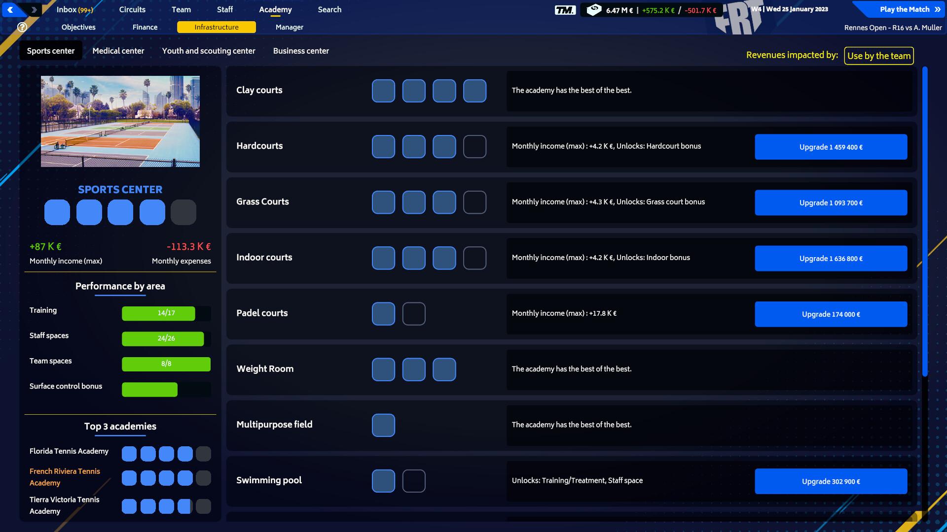 Tennis Manager 2023 screenshot 2